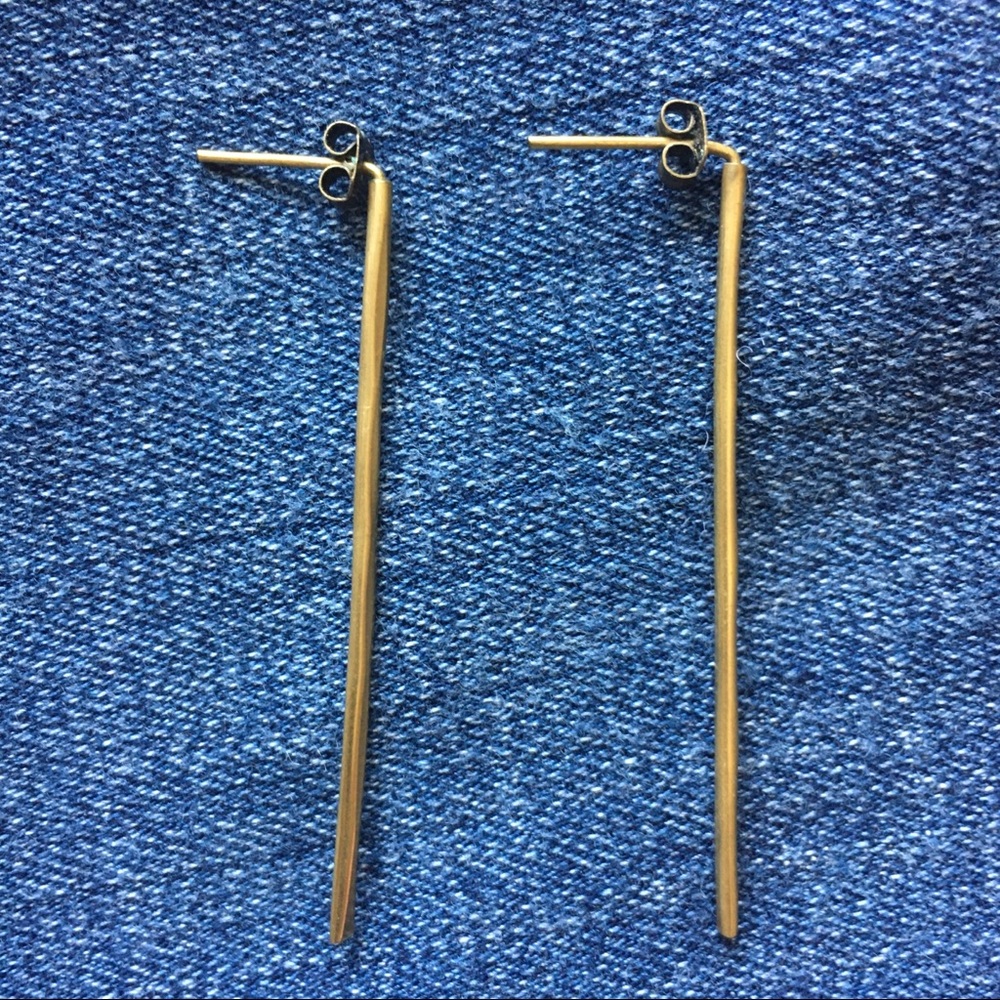 Boutique Handmade Brass Earrings